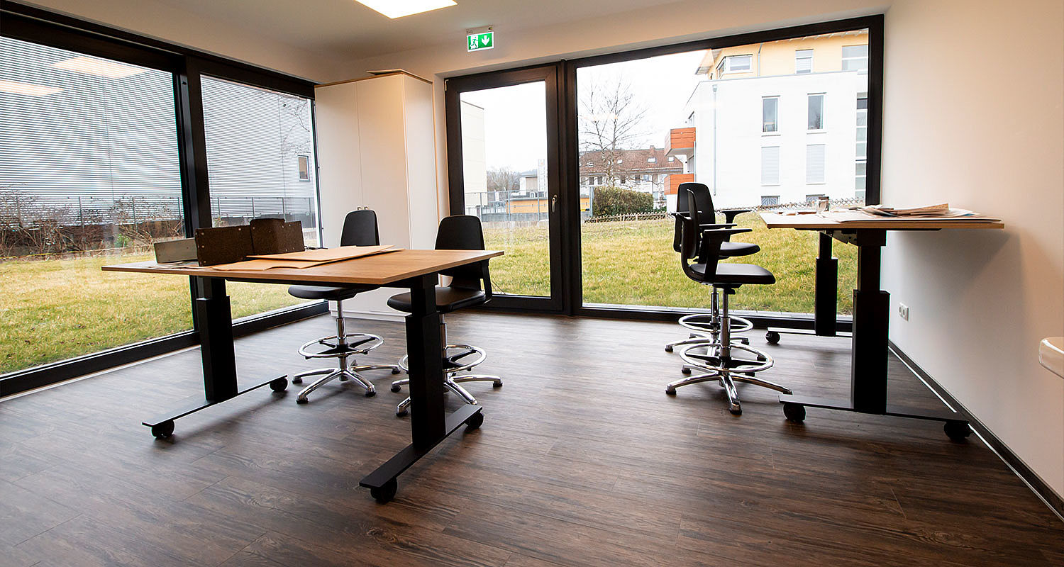 Kreativer Gruppenarbeitsraum