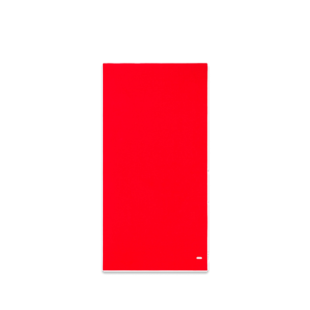 Akustikwände für das Büro Rote Akustikwand