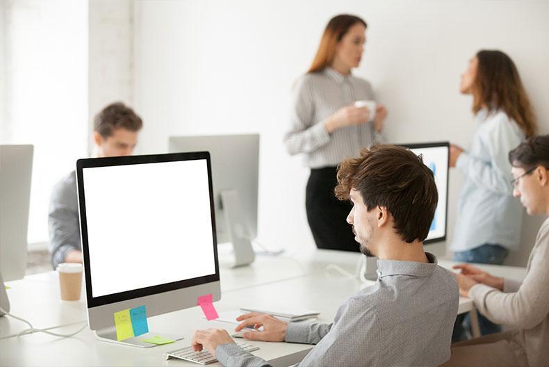 Lärm im Gruppenbüro Lärm im Gruppenbüro