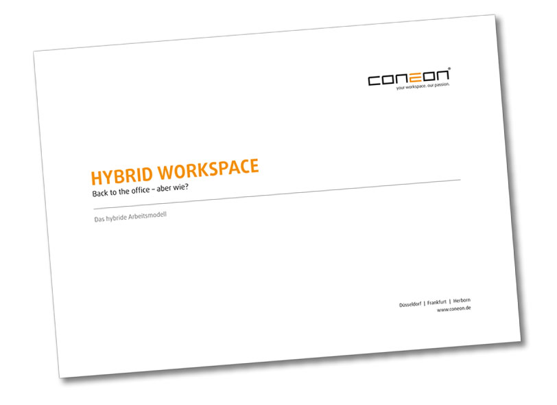 Screenshot eines Whitepaper Dokuments zum Thema hybrid arbeiten