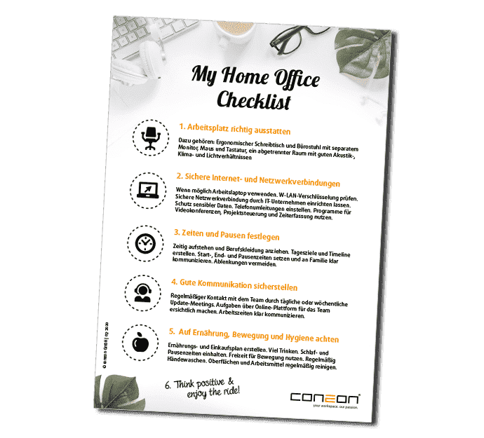 Homeoffice Checkliste