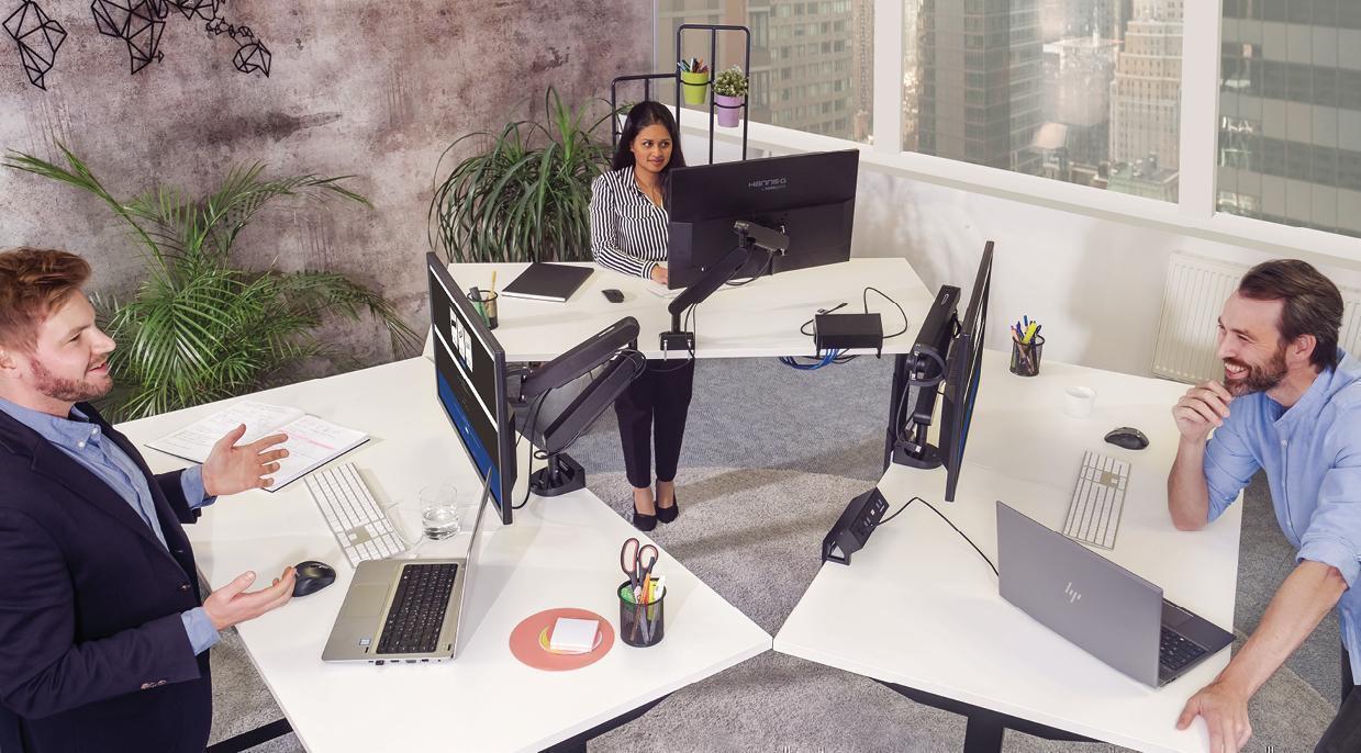 Desksharing Gruppenbüro Büroeinrichtung Gruppenbüro