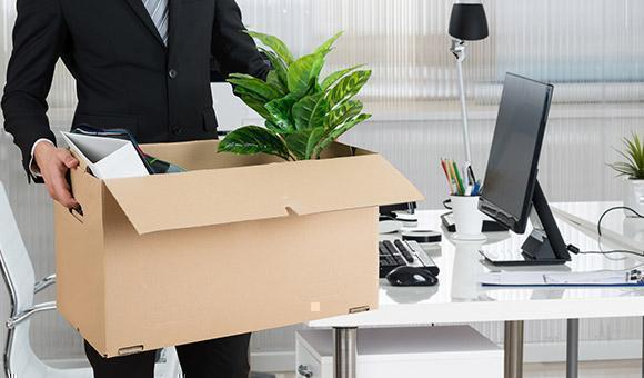 Büroumzug mit Umzugskartons