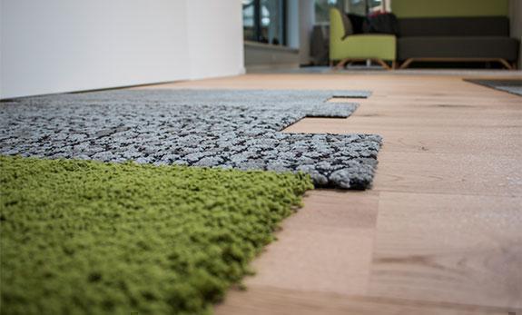 Innenausbau Bodenauswahl