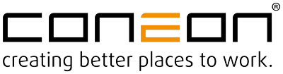 coneon - creating better places to work. Logo coneon GmbH