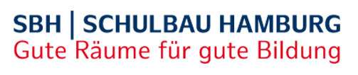Das Logo der SBH Schulbau Hamburg.