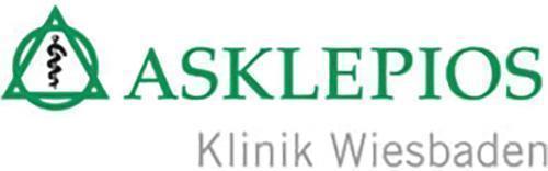 Das Logo der Asklepios Klinik Wiesbaden.