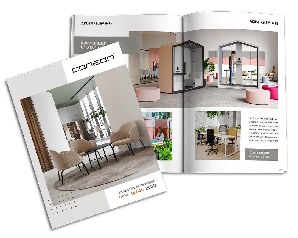coneon Möbelkatalog 2025 Grafik Möbelkatalog